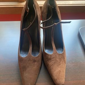 Coach T strap heels